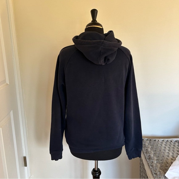 Adidas navy with white logo women’s hoodie ,size S - Picture 3 of 11